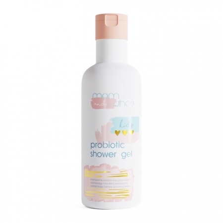 Mom & Who? Kids Probiotyczny Nawilżająco-kojący żel pod prysznic 250 ml