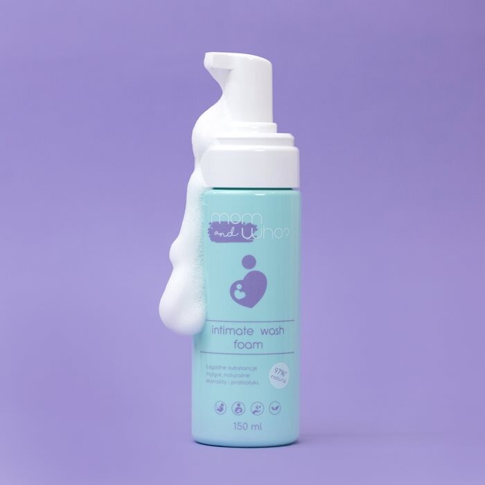 Mom & Who? Pianka do higieny intymnej w ciąży 150 ml