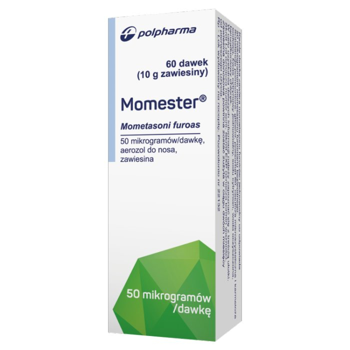 Momester 50 mcg/dawkę aerozol do nosa, 60 dawek