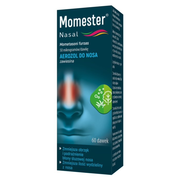 Momester Nasal aerozol do nosa 50mcg/daw. 60 dawek