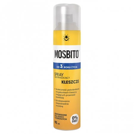 Mosbito spray odstraszający kleszcze 90 ml