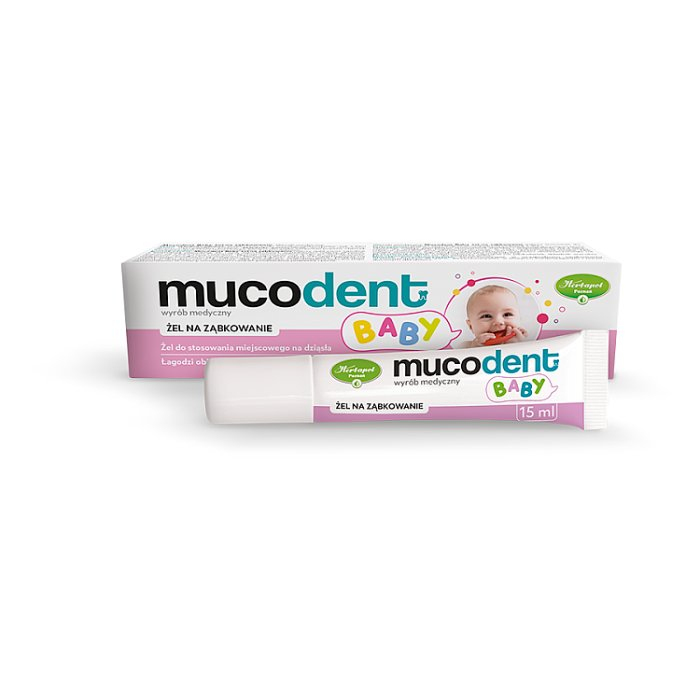 Mucodent Baby żel na ząbkowanie, 15 ml
