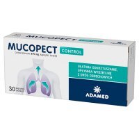 Mucopect control 375mg 30 kapsułek twardych