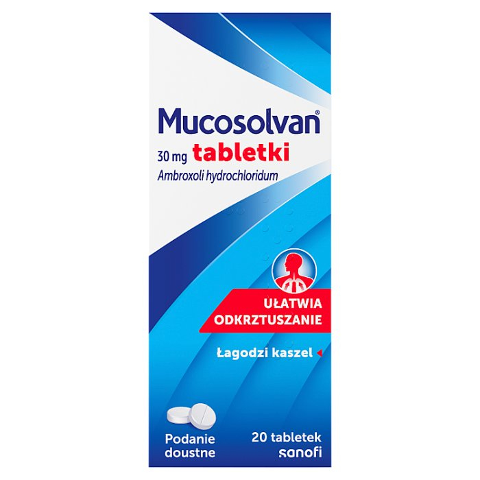 Mucosolvan 30 mg 20 tabl.