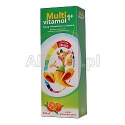 Multivitamol 1+ syrop witaminowy z żelazem 500 ml