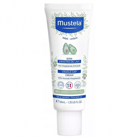 Mustela Bebe krem na ciemieniuchę dla niemowląt i dzieci, 40 ml