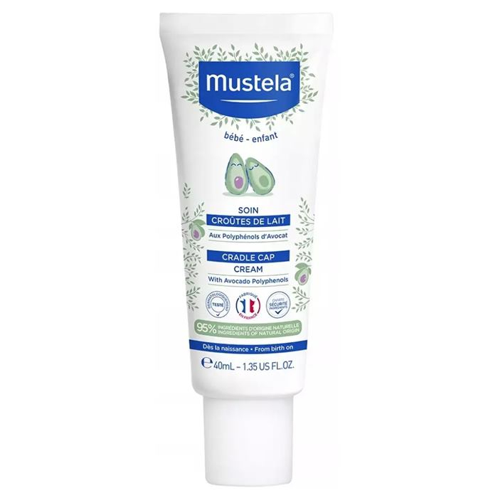 Mustela Bebe krem na ciemieniuchę dla niemowląt i dzieci, 40 ml