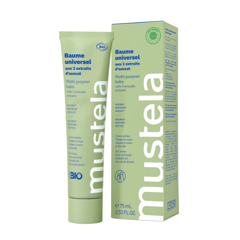 Mustela Bio Multifunkcyjny Balsam z 3 ekstraktami z awokado, 75 ml