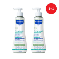Mustela Stelatopia+ Krem uzupełniający lipidy, 2 x 300 ml