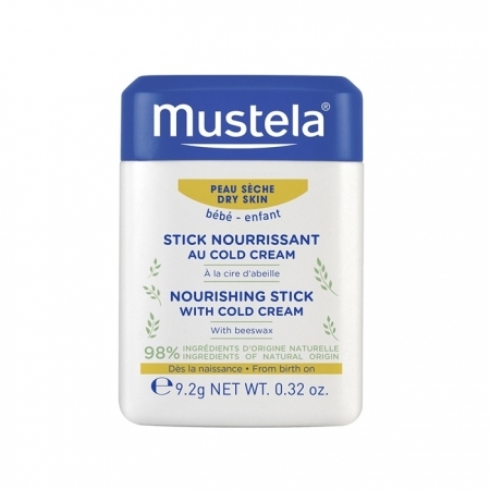 MUSTELA Sztyft ochronny z Cold Cream, 9,2 g