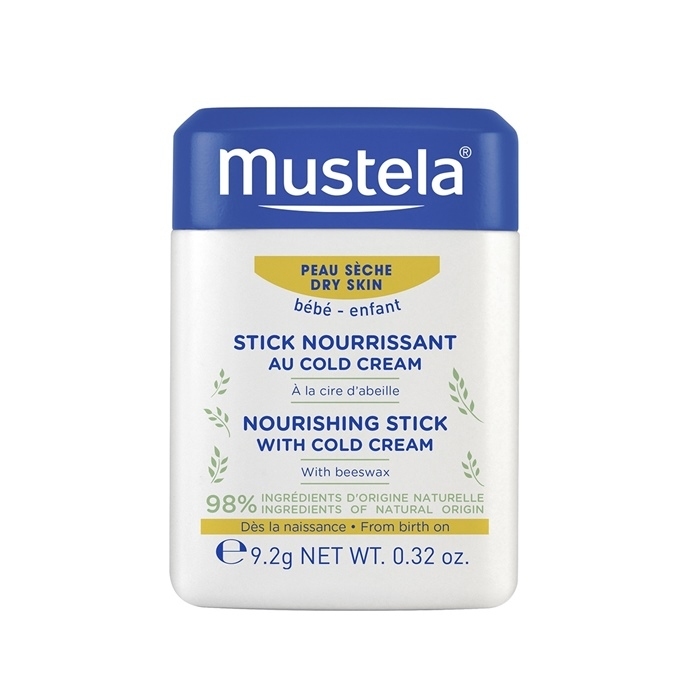 MUSTELA Sztyft ochronny z Cold Cream, 9,2 g
