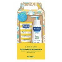 Mustela Zestaw Summer Time: Mleczko do ciała, 300 ml + Mleczko przeciwsłoneczne, 100 ml