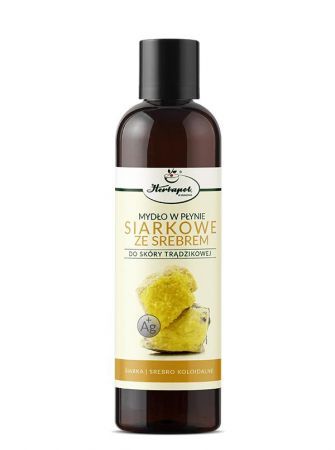 Mydło siarkowe ze srebrem w płynie 250 ml