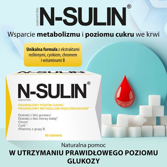 N-Sulin tabletki, 60 szt.