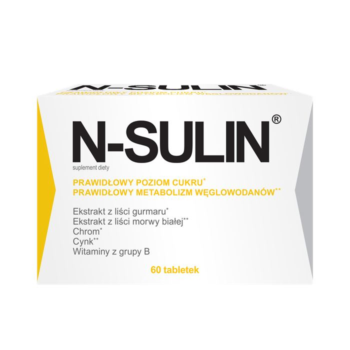 N-Sulin tabletki, 60 szt.