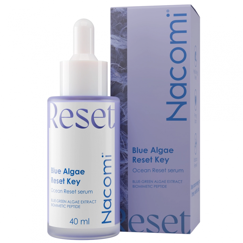 Nacomi Blue Algae Reset Key Serum regenerujące, 40 ml