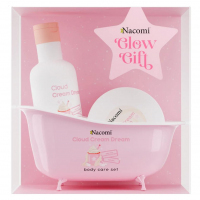 Nacomi Cloud Cream Dream Zestaw (żel pod prysznic, 300 ml + masło do ciała, 100 ml), 1 szt.