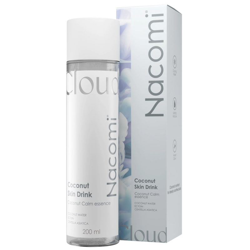 Nacomi Coconut Skin Drink Esencja kojąco-łagodząca, 200 ml