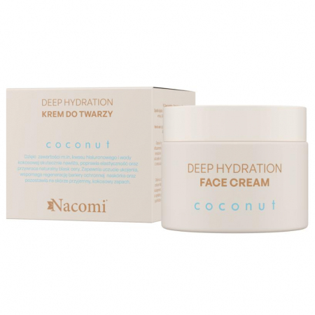 Nacomi Deep hydration Krem do twarzy Coconut, 40 ml