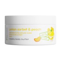 Nacomi Kremowe masło do ciała Brzoskwiniowy sorbet z cytryną, 100 ml