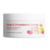 Nacomi Kremowe masło do ciała o zapachu mango i truskawcolady, 100 ml