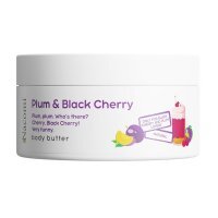 Nacomi Kremowe masło do ciała o zapachu śliwki z czarną wiśnią, 100 ml