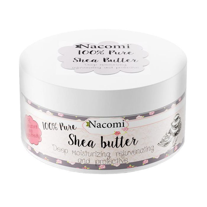 NACOMI Naturalne masło shea czyste 100 ml