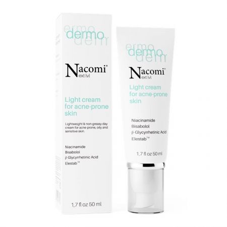 NACOMI Next Level Dermo Lekki krem do cery trądzikowej 50 ml