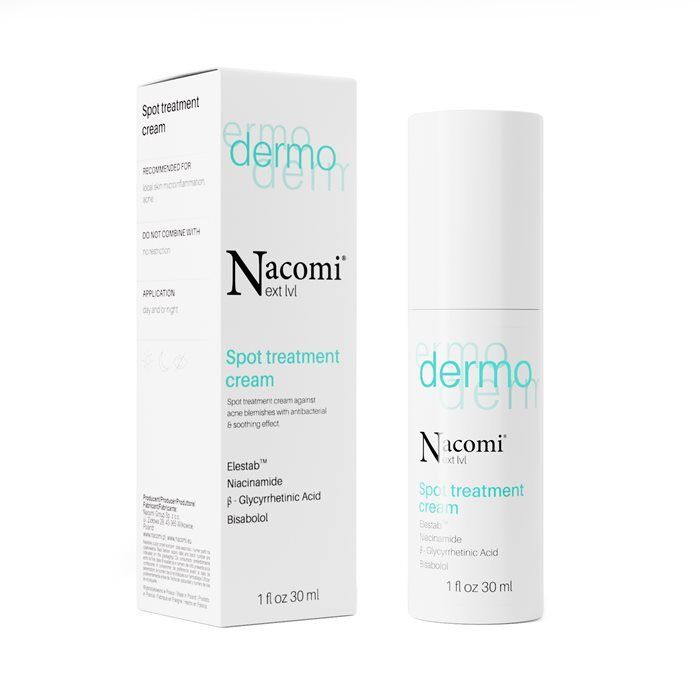 NACOMI Next Level Dermo Punktowy krem przeciw niedoskonałościom 30 ml