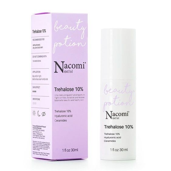 Nacomi Next Level Serum nawilżające trehaloza, 30 ml