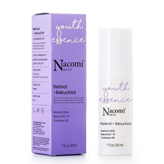 Nacomi Next Level Serum retinol 0,35% bakuchiol 1% 30 ml