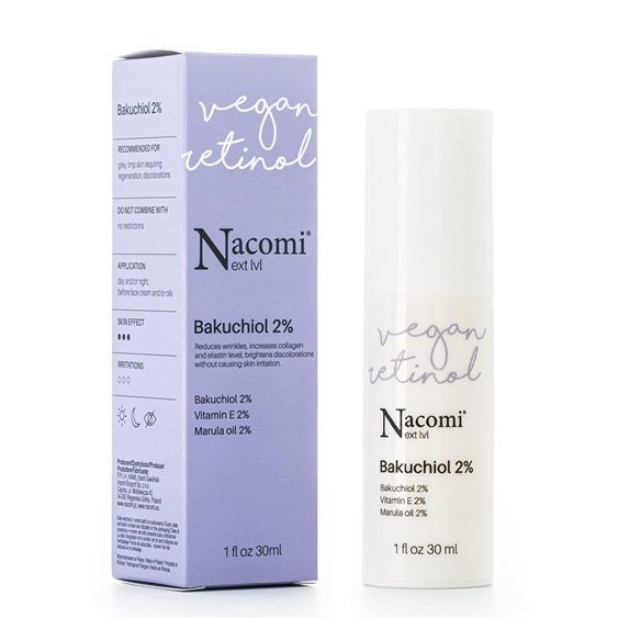 Nacomi Next Level Serum z bakuchiolem 2%, 30 ml