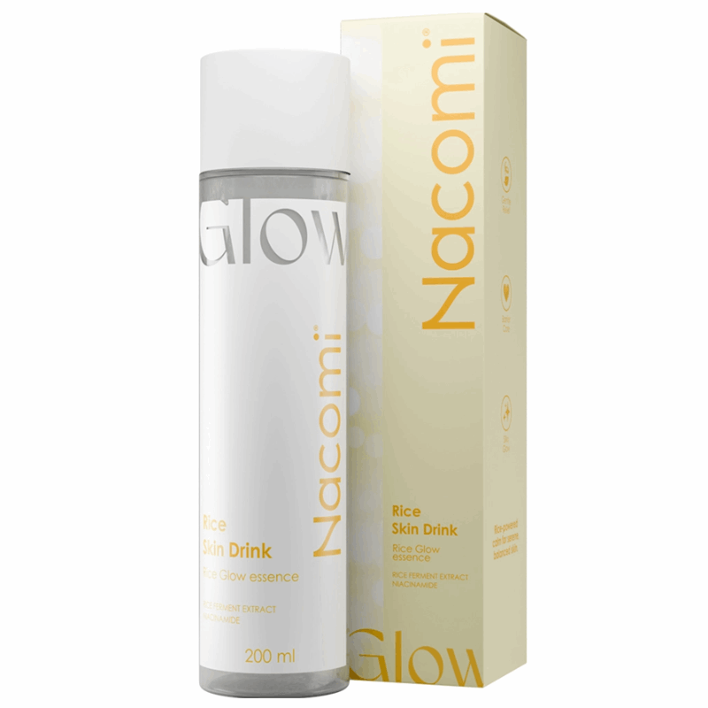 Nacomi Rice Skin Drink Esencja kojąca, 200 ml