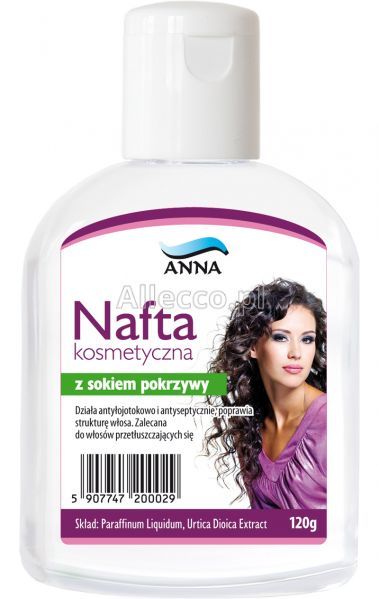 Nafta kosmetyczna z sokiem z pokrzywy, 120 g