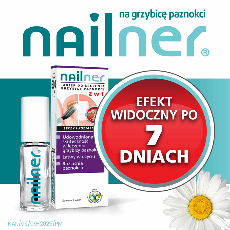 Nailner lakier 2w1 5 ml