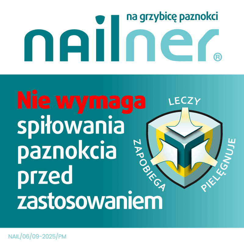 Nailner lakier 2w1 5 ml