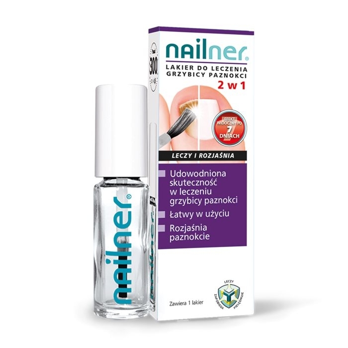 Nailner lakier 2w1 5 ml