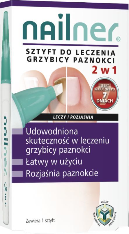 Nailner sztyft  2w1 4 ml