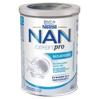 Nan ExpertPro bezlaktozowy od urodzenia proszek, 400 g