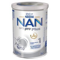 NAN OptiPro Plus 1 Mleko początkowe HM-O 400 g (od urodzenia)