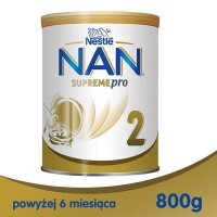 NAN Supreme PRO 2 mleko następne dla niemowląt powyżej 6 miesiąca, 800g