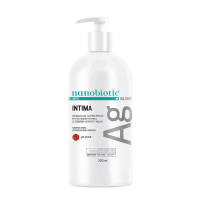 Nanobiotic Med Silver Intima płyn do higieny intymnej ze srebrem, 300 ml
