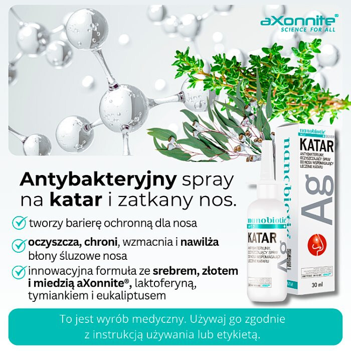 Nanobiotic Med Silver Katar spray 30 ml