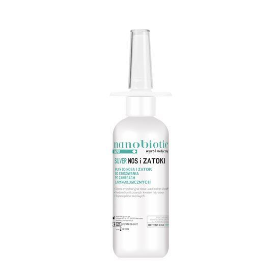 Nanobiotic Med Silver Nos i Zatoki spray 30 ml