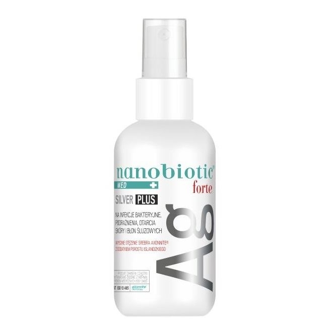 Nanobiotic Med Silver Plus Forte spray, 75 ml