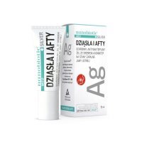 Nanobiotic Med Silver żel na dziąsła i afty ze srebrem, 15 ml