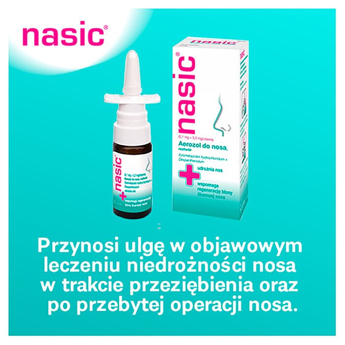 Nasic aerozol do nosa 10 ml
