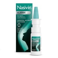 Nasivin Classic 0,05% aerozol do nosa 10 ml / Katar