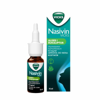 Nasivin Vicks Aloes i Eukaliptus aerozol do nosa, 15 ml