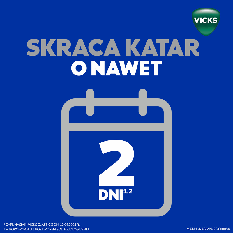 Nasivin Vicks Classic 0,5 mg/ml aerozol do nosa, 10 ml